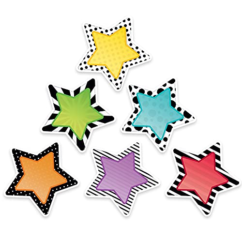 Creative Teaching Press Bold & Bright Stars Cut Outs 6" (3360)