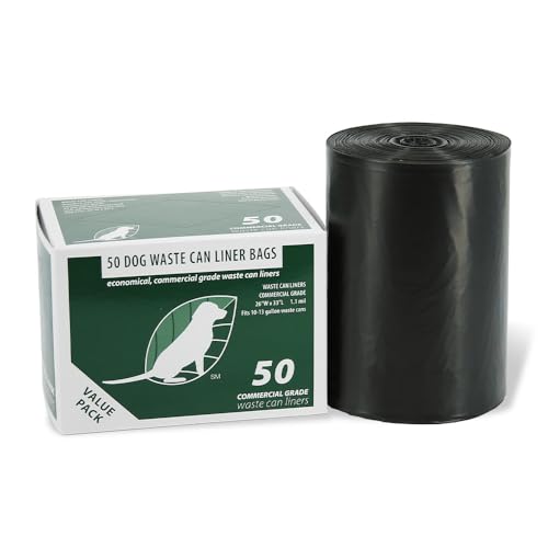 Old Listing - New Prime Listing Available - Commercial Grade Dog Waste Station Can Liners -1 Roll of 50 bags