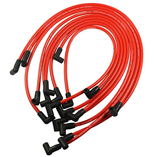 JDMSPEED New 10.5mm High Performance Spark Plug Wire Set HEI SBC BBC 350 383 454 Electronic