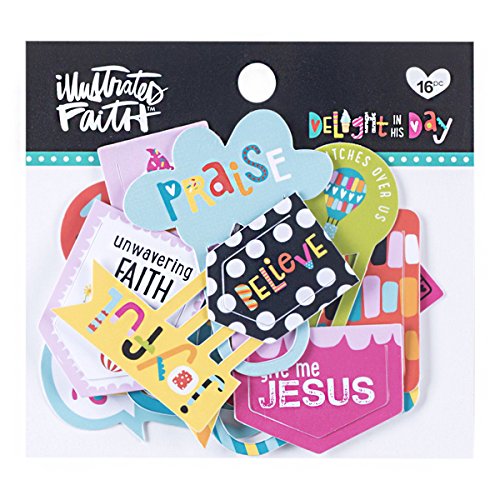 Illustrated Faith - Designer Paper Clips - Praise