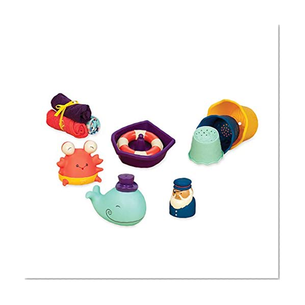 B. toys by Battat - B. Wee Splashy - Baby Toy Tub Time Playset