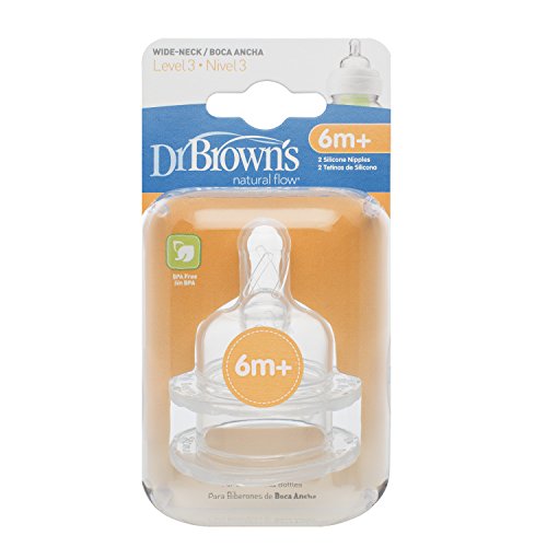 DrBrown's Set de 2 Tétines Niveau 3