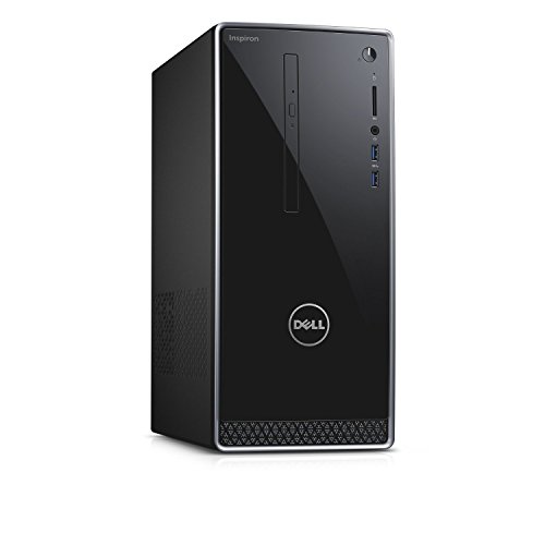 Newest Dell Inspiron 3650 High Performance Desktop ( (2017 Edition), Intel Core i3-6100 Processor 3.70 GHz, 8GB RAM, 1TB 7200RPM HDD, DVD +/- RW, WIFI, Bluetooth, HDMI, Windows 7 / 10 Professional