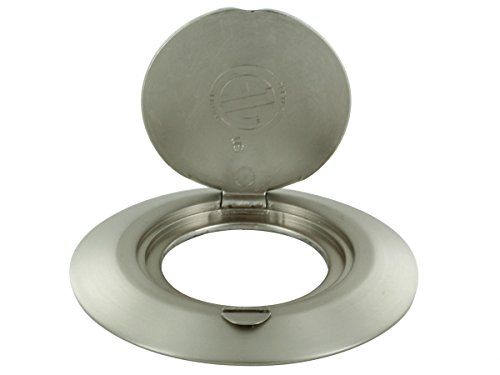 Sillites Floor Ring - Brushed Nickel Finish