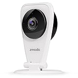 Zmodo EZCam Wireless Two-Way Audio Smart HD IP Home Security Camera with Night Vision, Works with Alexa