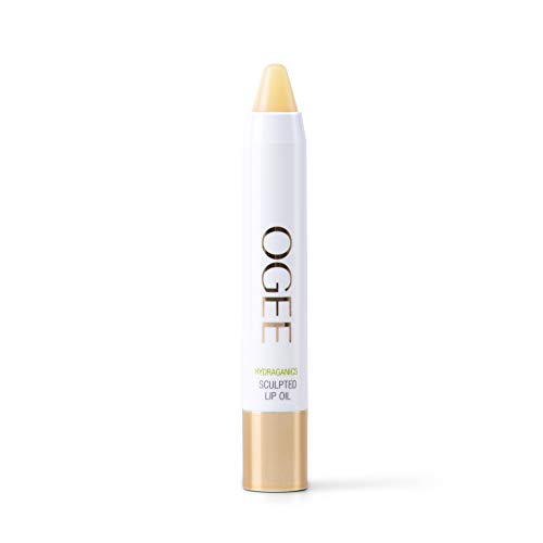 Book Cover Ogee Sculpted Lip Oil - Made with 100% Organic Coconut Oil, Jojoba Oil, and Vitamin E - Best as Lip Balm or Overnight Lip Treatment