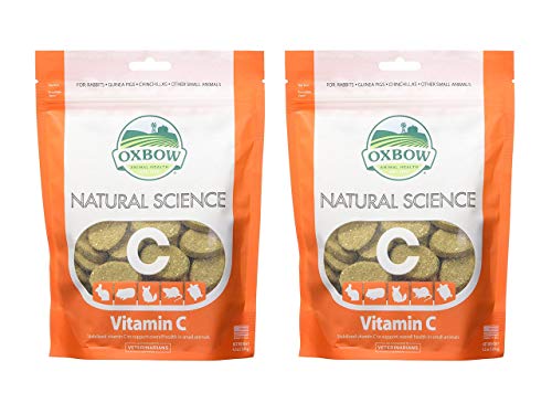 Oxbow Natural Science Vitamin C Supplement (120 g ), 2 pack, 4.2 oz each