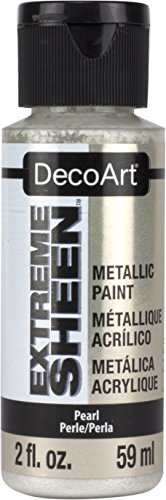 Book Cover DecoArt 2 Ounce, Pearl Extreme Sheen Acrylic Paint, 2 Fl Oz (Pack of 1)