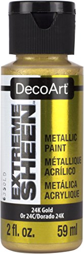Book Cover DecoArt Extreme Sheen Paint- 24k Gold, 2fl oz
