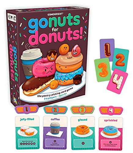 Book Cover Gamewright 111 Go Nuts for Donuts Game