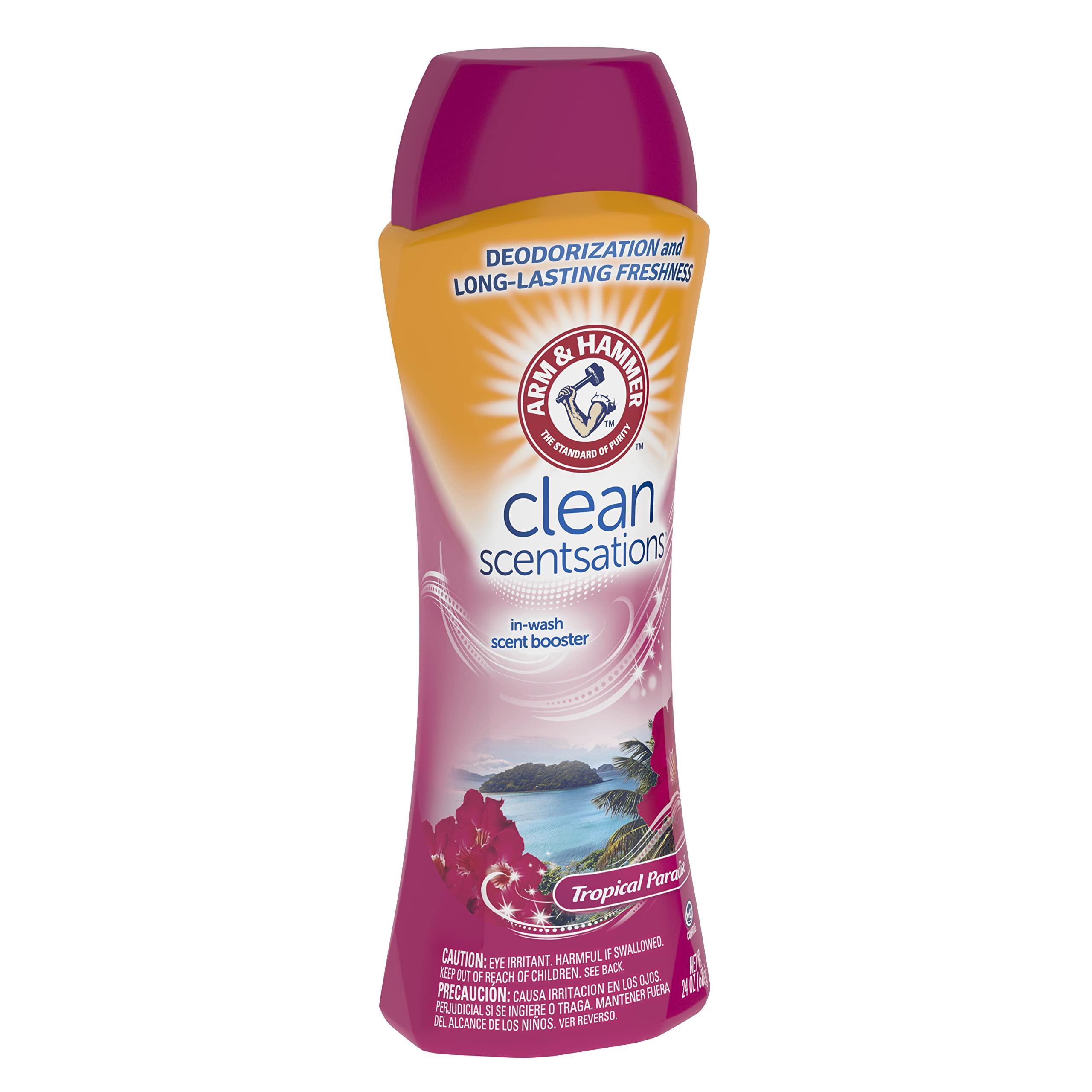 Book Cover Arm & hammer In-Wash Scent Booster, Tropical Paradise, 24 oz