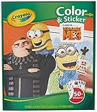 Crayola Despicable Me 3 Color & Sticker Book, Gift for Kids, Age 3, 4, 5, 6