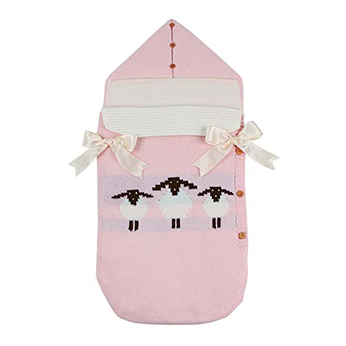 LANSHULAN Newborn Baby Blanket Toddler Sleeping Bag Sleep Sack Stroller Wrap