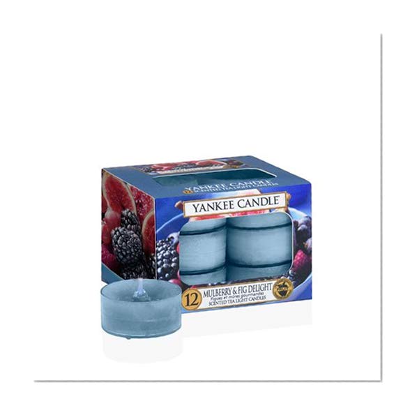 Yankee Candle lumignons « Figues et mûres gourmandes », bleus