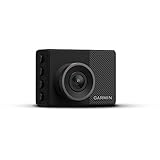 Garmin Dash Cam 45, 1080p 2.0" LCD Screen, Extremely Small GPS-Enabled Dash Camera with Loop Recording, G-Sensor and Driver Alerts, Includes Memory Card