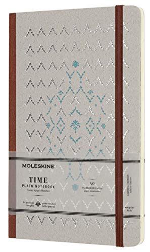 Moleskine Limited Collection Time Notebook, Hard Cover, Large (5" x 8.25") Plain/Blank, 240 Pages