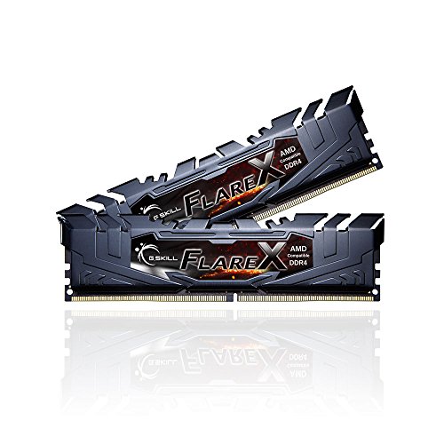 G.Skill Flare X Series 16GB (2 x 8GB) 288-Pin SDRAM (PC4-25600) DDR4 3200 CL14-14-14-34 1.35V Dual Channel Desktop Memory Model F4-3200C14D-16GFX