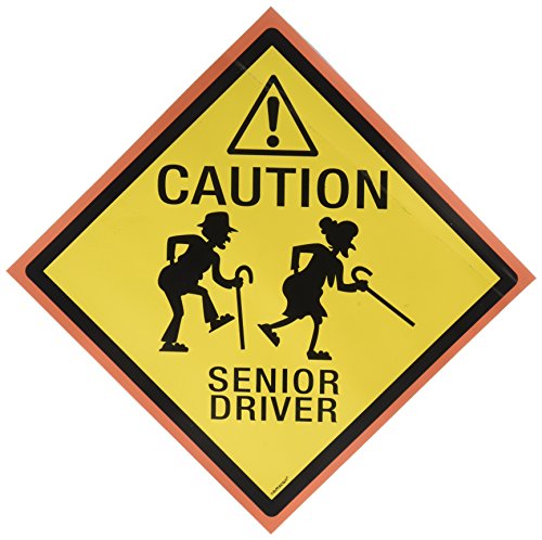 "Senior Driver" Car Magnet | Party Favor | 1 Pc