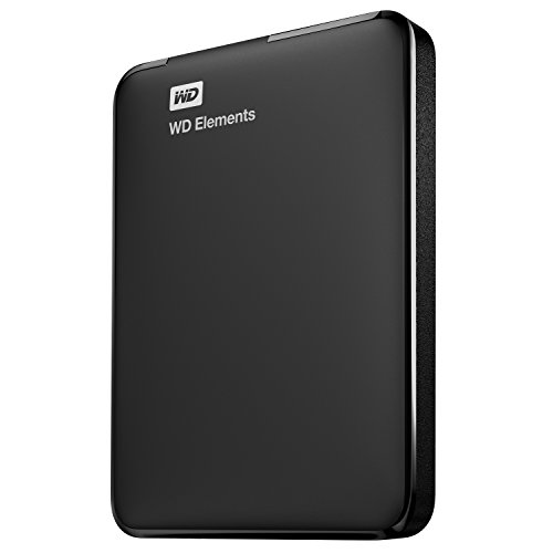 WD 3TB Elements Portable External Hard Drive, USB 3.0, Compatible with PC, Mac, PS4 & Xbox - WDBU6Y0030BBK-WESN
