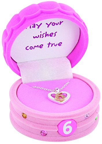 Book Cover It's My Year Child's Number Pendant, 6Th Birthday, One Size