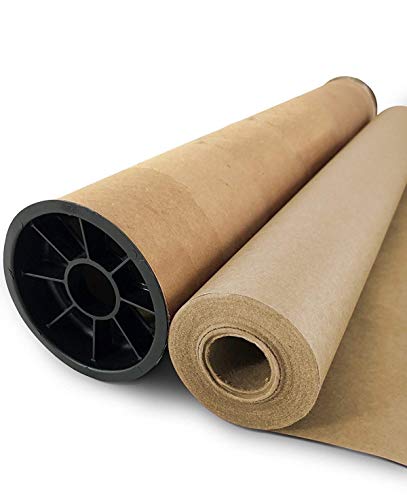 Mighty Dreams Brown Kraft Paper Jumbo Roll - 30" x 1200" (100ft) with Durable Carry Tube