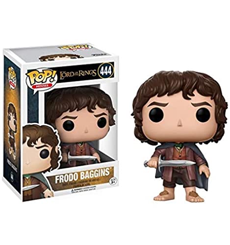 Book Cover Funko POP Movies The Lord of The Rings Frodo Baggins Action Figure