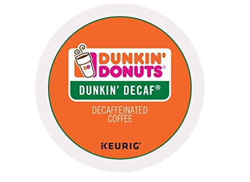 Book Cover Dunkin Donuts Dunkin Decaf single serve K-Cup pods for Keurig brewers, 96 Count
