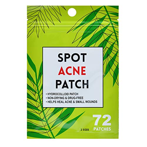 Book Cover Spot Acne Patch - 72 patches Skin Blemish Treatment with Hydrocolloid | Blemish Acne Dot (Packaging May Vary)