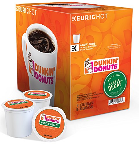 Book Cover Dunkin Donuts Dunkin Decaf K-Cups (24 Count)