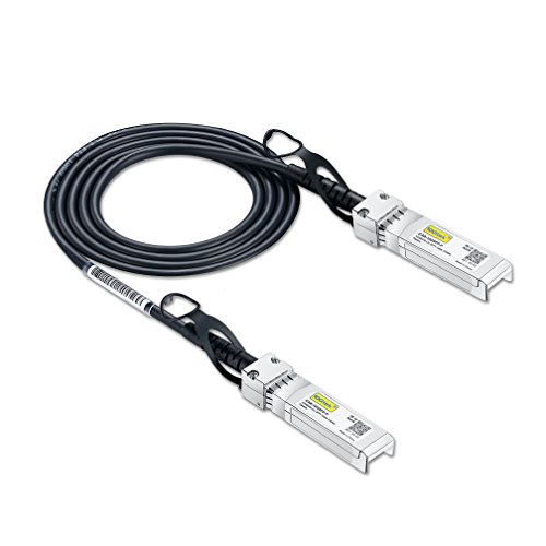 SFP+ DAC Twinax Cable, Passive, Compatible with Ubiquiti ES-48/ES-16-XG/USW-Pro-24-POE/USW-Pro-48-POE/USâ€‘16â€‘XG/USâ€‘48, 0.5 Meter(1.6ft)