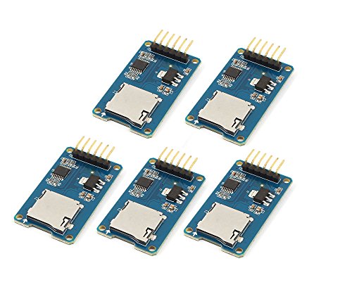 Book Cover WINGONEER 5PCS Micro SD TF Card Reader Module SPI Interface with chip Level Conversion