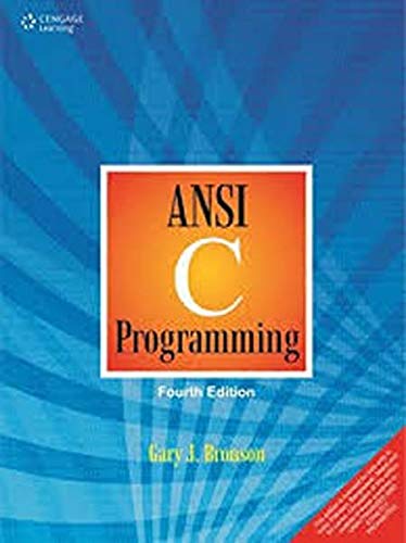 A First Book of ANSI C
