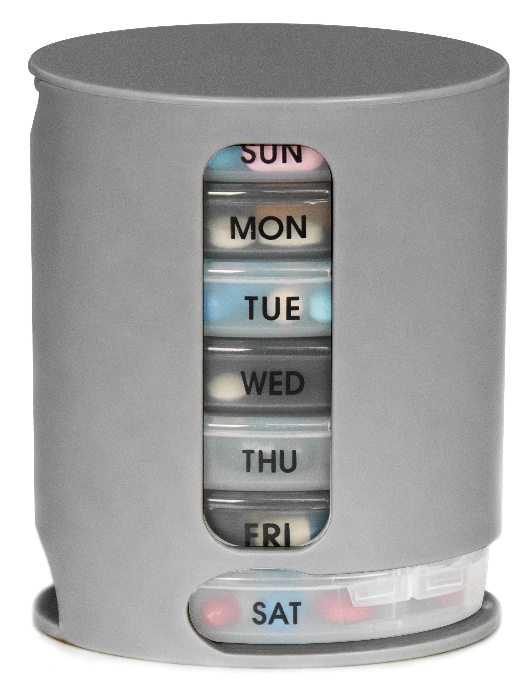 Pill Pro - Weekly Pill Organizer Gray