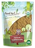 Food to Live - Organic Ginger Root Powder, 4 Ounces Non-GMO, Kosher, Bulk, Raw Ground Ginger Root, Flour, Sirtfood