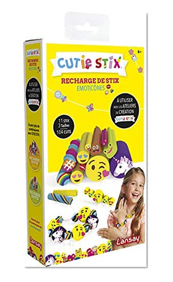 Lansay - 33103 - Cutie Stix Recharge Emojis