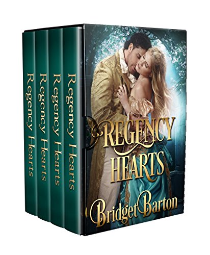 Book Cover Regency Romance Collection: Regency Hearts: The Historical Regency Romance Complete Series (Books 1-4)