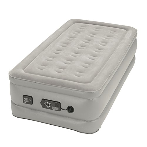 Insta-Bed Raised Twin Airbed with NeverFlat Pump