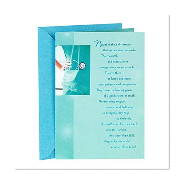 Book Cover Hallmark Nursing School Graduation Card (Nurses Make a Difference)