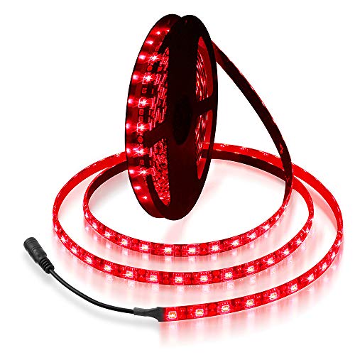 ALITOVE 20pcs 5mm 12V Red LED Pre Wired Prewired 20cm Bulb Lamp for DIY Car Boat Toys Party Lighting Project Red