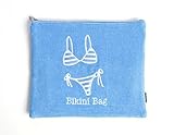 Miamica Bikini Bag with Wet Suit Compartment, Turquoise