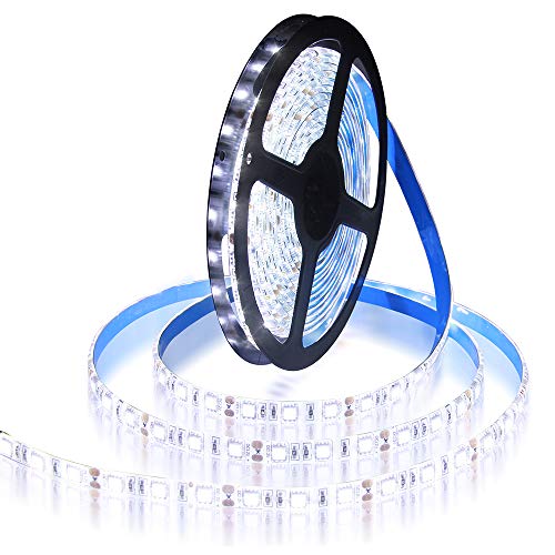 ALITOVE 20pcs 5mm 12V White LED Pre Wired Prewired 20cm Bulb Lamp for DIY Car Boat Toys Party Lighting Project White