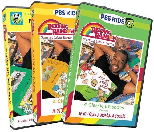Reading Rainbow: Celebrate Reading 2016 DVD 3PK