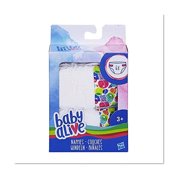 Baby Alive - Recharge de Couches Poupees et Poupons - C2723