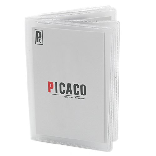 Set of 2 - Replacement Insert For for Bifold or Trifolds Wallet - Card Or Picture Insert