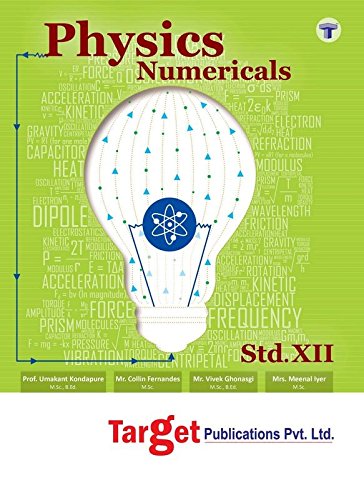 12th Science HSC Physics Numericals