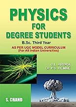 Physics for Degree Students for B.Sc. 3rd Year