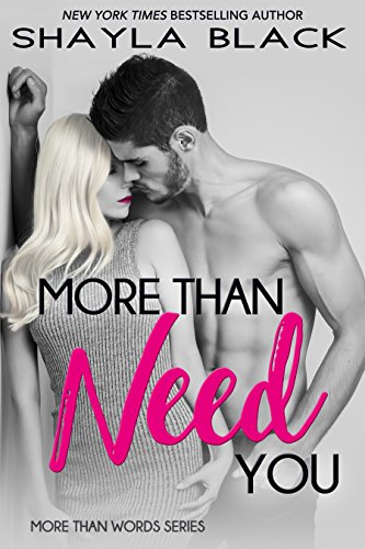 Book Cover More Than Need You (More Than Words Book 2)