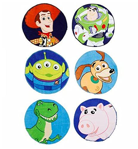 Book Cover Disney Toy Story 6Pc Washcloth Set