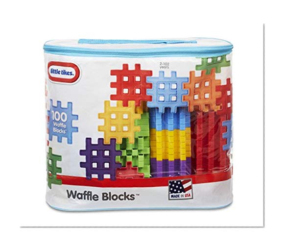 Little Tikes gaufré Sac de Blocs (Lot de 100)