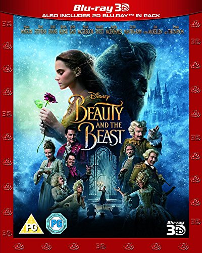 Beauty & The Beast [Blu-ray 3D + Blu-ray 2D] [2017] [Region Free]